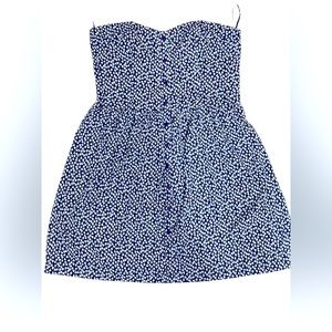 💚Floral Sweetheart Neckline strapless mini dress